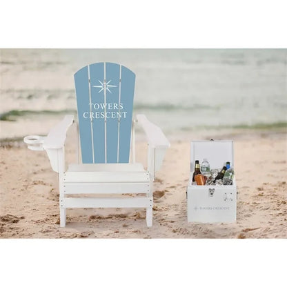 Metal Party Cooler, Front & Top Imprint