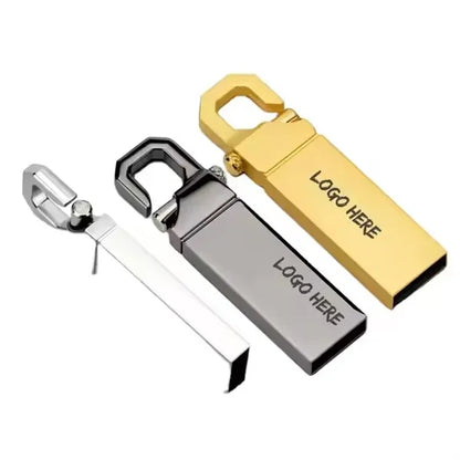 Sleek Keychain Style Fast USB Drive