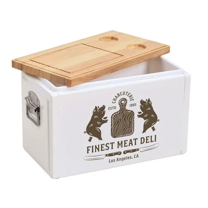 Wood Top Cooler