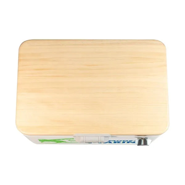 Sasquatch 54QT Wood Top Cooler, Front Decal