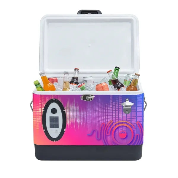 Sasquatch 54QT Bluetooth Music Cooler, Wrap Graphic