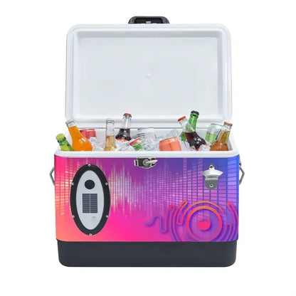 Sasquatch 54QT Bluetooth Music Cooler, Wrap Graphic
