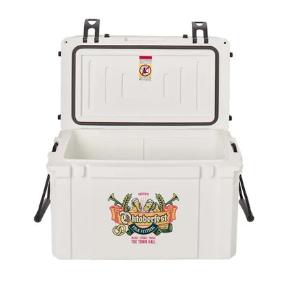 45L Bench Cooler, Front Imprint