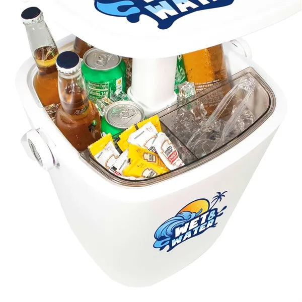 15L Mini Cool Bar, Front and Top Imprinted