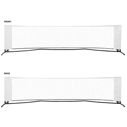 Pickleball Set Plus with Net, Single-Sided Paddles