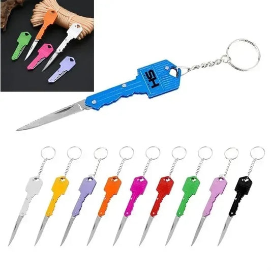Key shaped keychain
