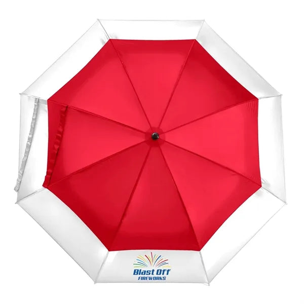 Auto Challenger Golf Umbrella Full-Color Imprint 1 Panel