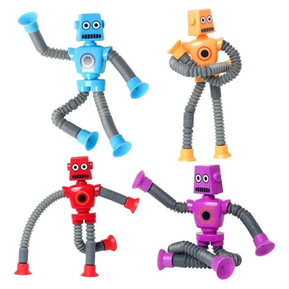 Suction Robot Sensory Travel Toys