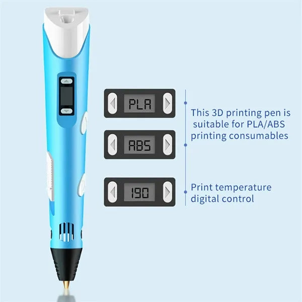Creative 3D Printing Pen for DIY Drawing Arts Crafts Toy