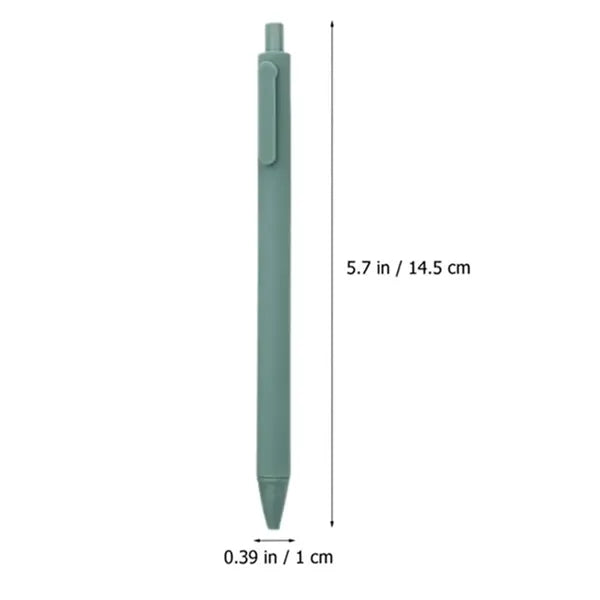 Plastic Click Action Rubber Coated Gel Pen