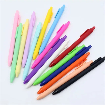 Plastic Click Action Rubber Coated Gel Pen