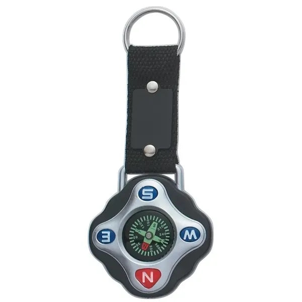Navigation Compass Tool Keychain