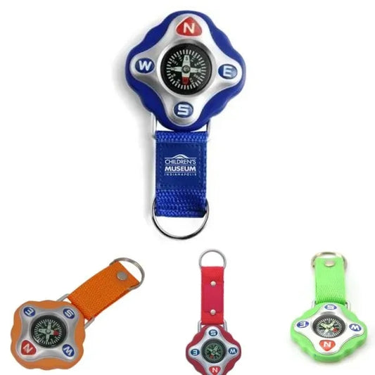Navigation Compass Tool Keychain