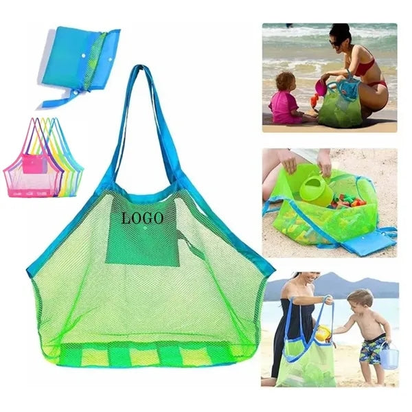 Summer Extra Large Toy Mesh Beach Bag