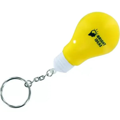 Bulb Shaped Measuring Tape Keychain