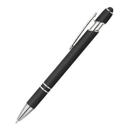 Rubber coated Stylus Metal Ballpoint Pen