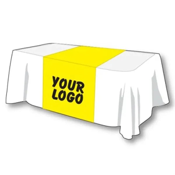 6ft or 8ft trade show cloth table cover