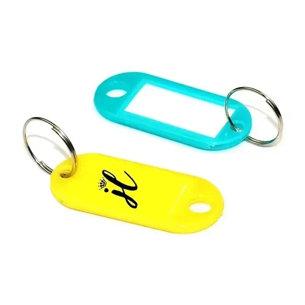 PP Writable Label With Keychain