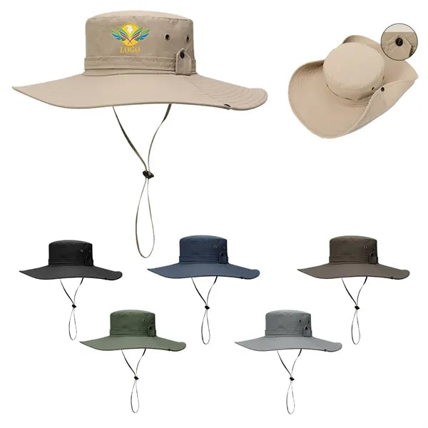 Outdoor Sun Protection Big Brim Fisherman Hat