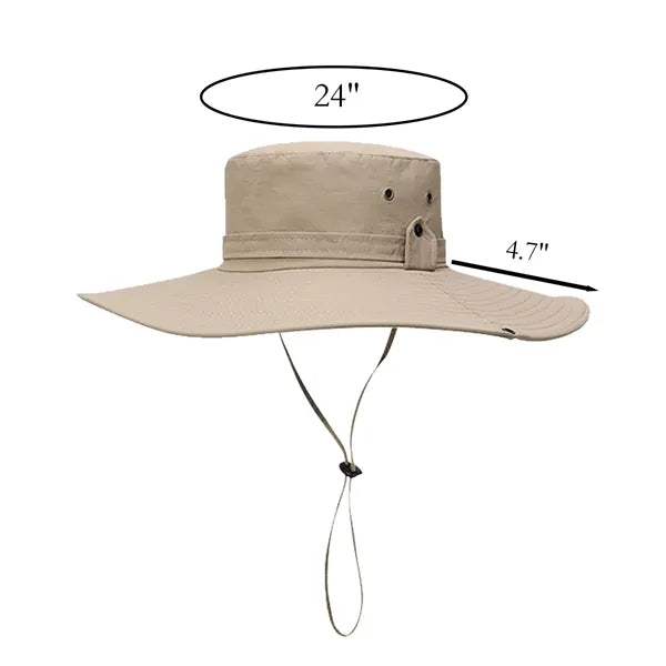 Outdoor Sun Protection Big Brim Fisherman Hat