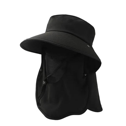 Women's Outdoor Full Coverage Sun Protection Bucket Hat