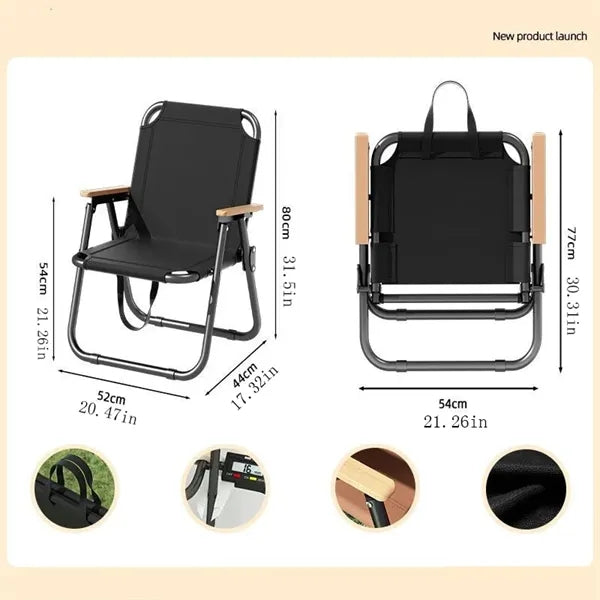 Outdoor Camping Fishing Beach Portable Foldable Chair