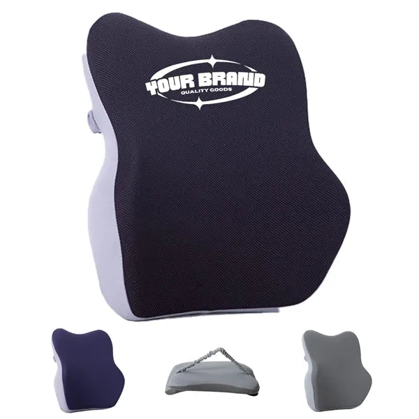 Office Travel Memory Foam Lumbar Support Pillow Back Cushion