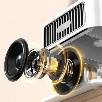Portable Speaker Vintage Simple Style Bluetooth