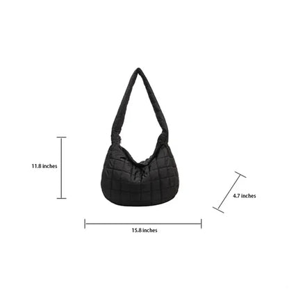 Soft Tote Large Carryall Puffer Light Shoulder Bag