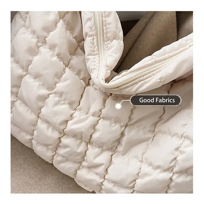 Soft Tote Large Carryall Puffer Light Shoulder Bag