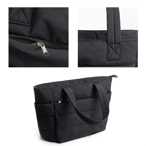 Fashionable Large Capacity Puffer Bags  With Multi Pockets