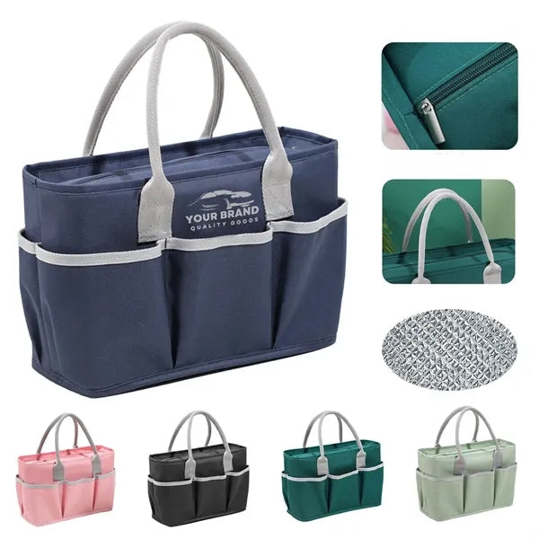 8.75L Insulated Cooler Bags Portable Zipper Lunch Box