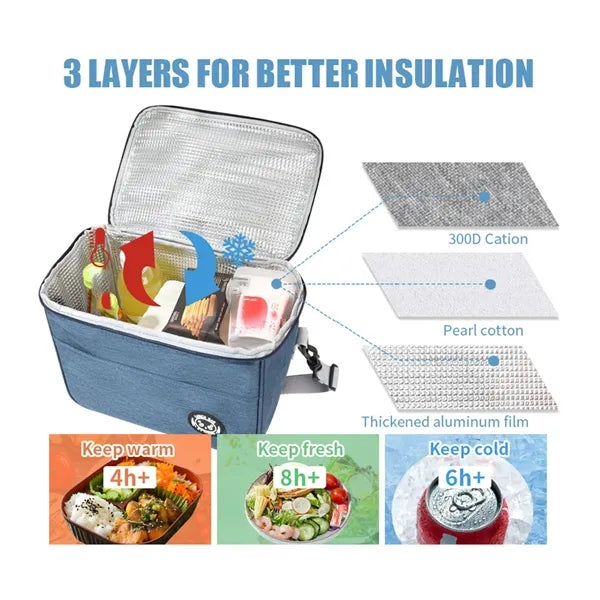 Insulated Cooler Bags for Men & Women Lunch Boxes Thermals