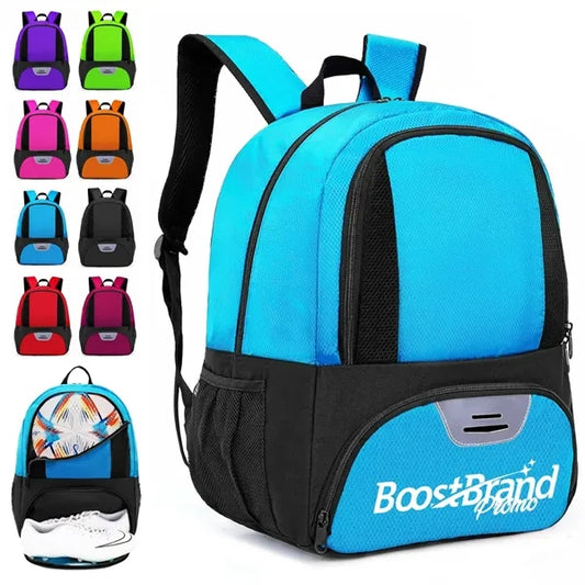 25L Soccer Ball & Shoe Compartment Sports Backpack