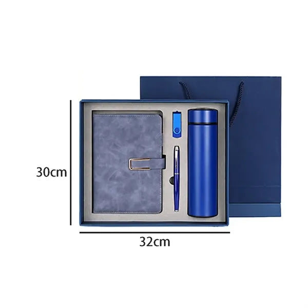 Premium Business Gift Set with Notebook & Tumbler
