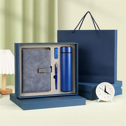 Premium Business Gift Set with Notebook & Tumbler