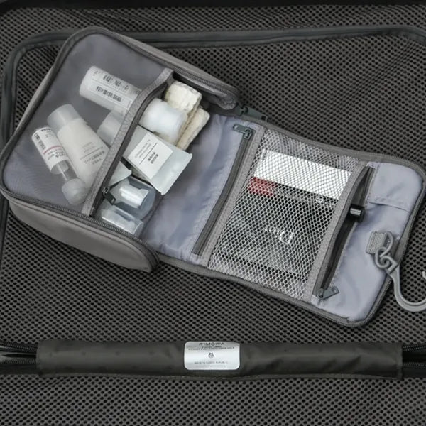Customizable Hanging Travel Toiletry Bag with Hook