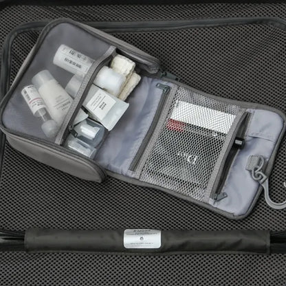 Customizable Hanging Travel Toiletry Bag with Hook