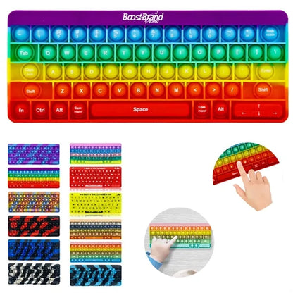 Fidget Pop Bubble Keyboard Stress Relief Toy