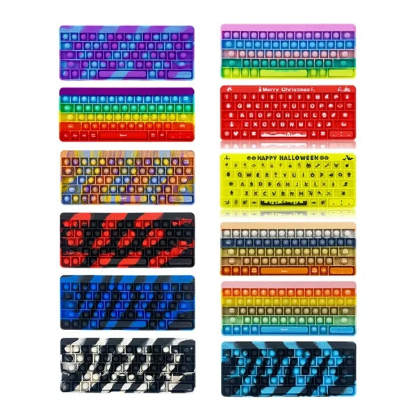 Fidget Pop Bubble Keyboard Stress Relief Toy