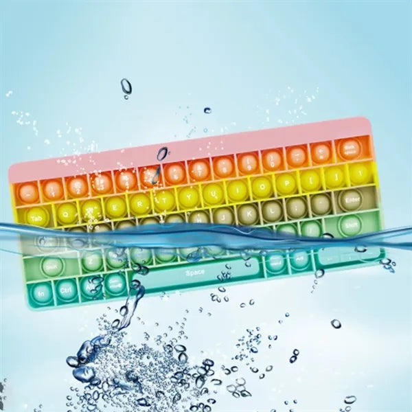Fidget Pop Bubble Keyboard Stress Relief Toy