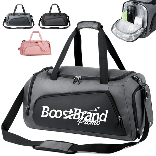 7L Multi-Functional Gym Duffel Bag with Shoe Compartment