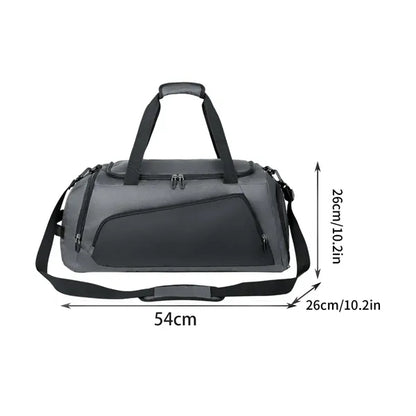 7L Multi-Functional Gym Duffel Bag with Shoe Compartment