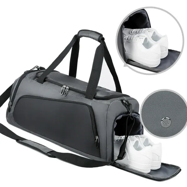 7L Multi-Functional Gym Duffel Bag with Shoe Compartment