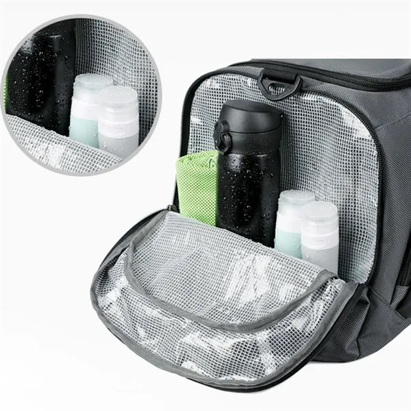 7L Multi-Functional Gym Duffel Bag with Shoe Compartment