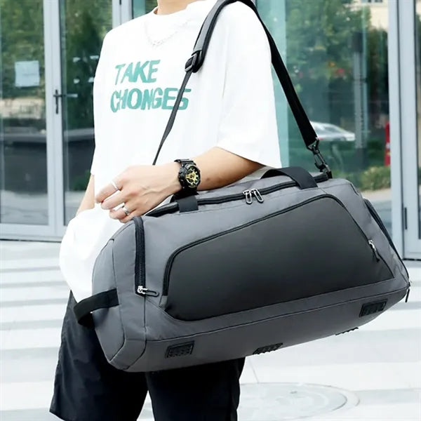 7L Multi-Functional Gym Duffel Bag with Shoe Compartment