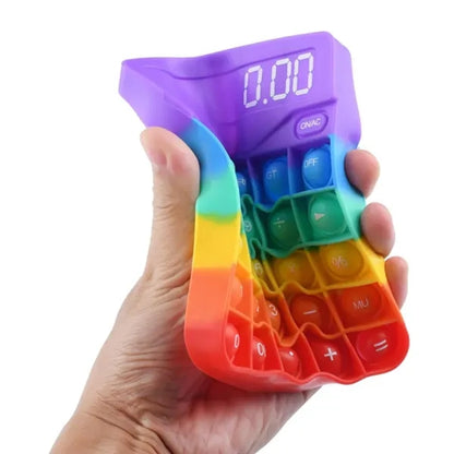 Calculator Design Fidget Pop Bubble Sensory Toy