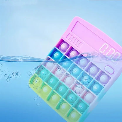 Calculator Design Fidget Pop Bubble Sensory Toy