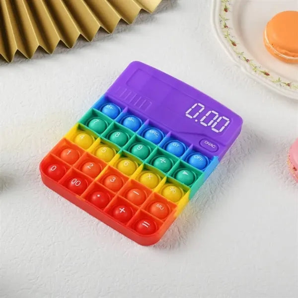 Calculator Design Fidget Pop Bubble Sensory Toy