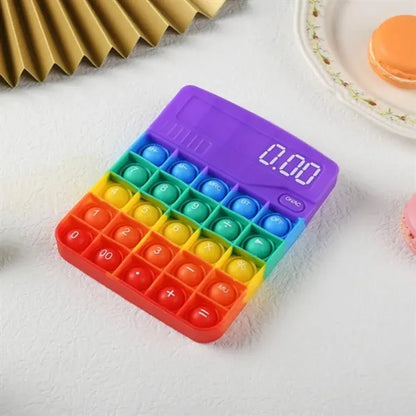 Calculator Design Fidget Pop Bubble Sensory Toy